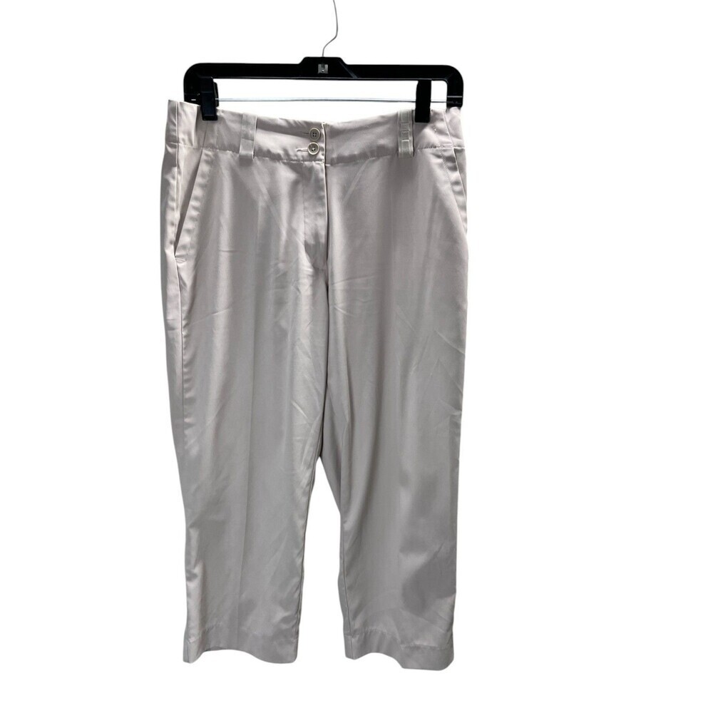 Nike Golf Pants Women's Size 4 Off White Straight Leg